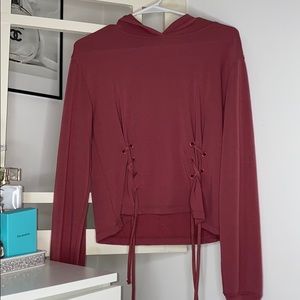 Garage®️ Long sleeve hooded shirt